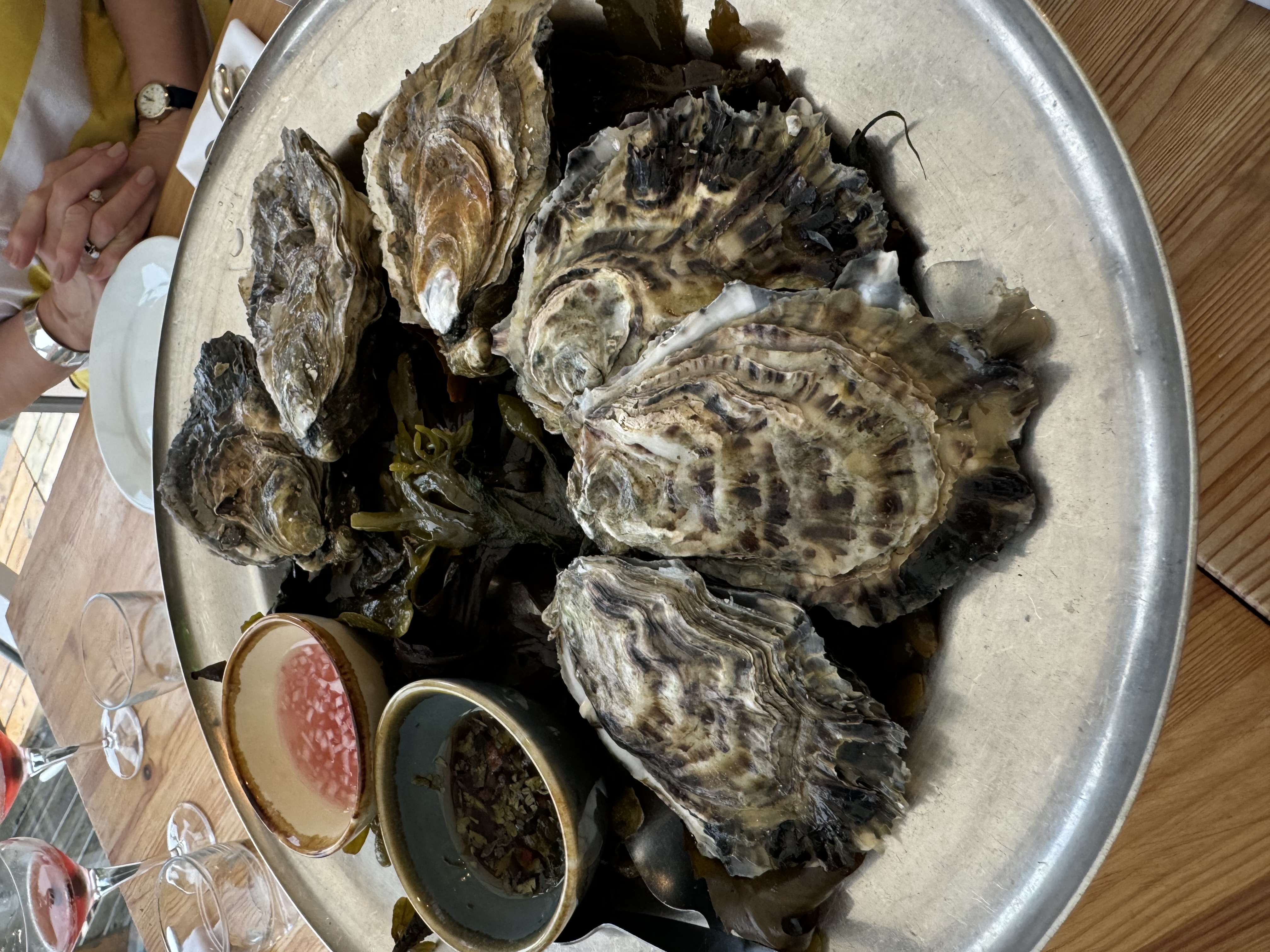 Photo of plate of oysters